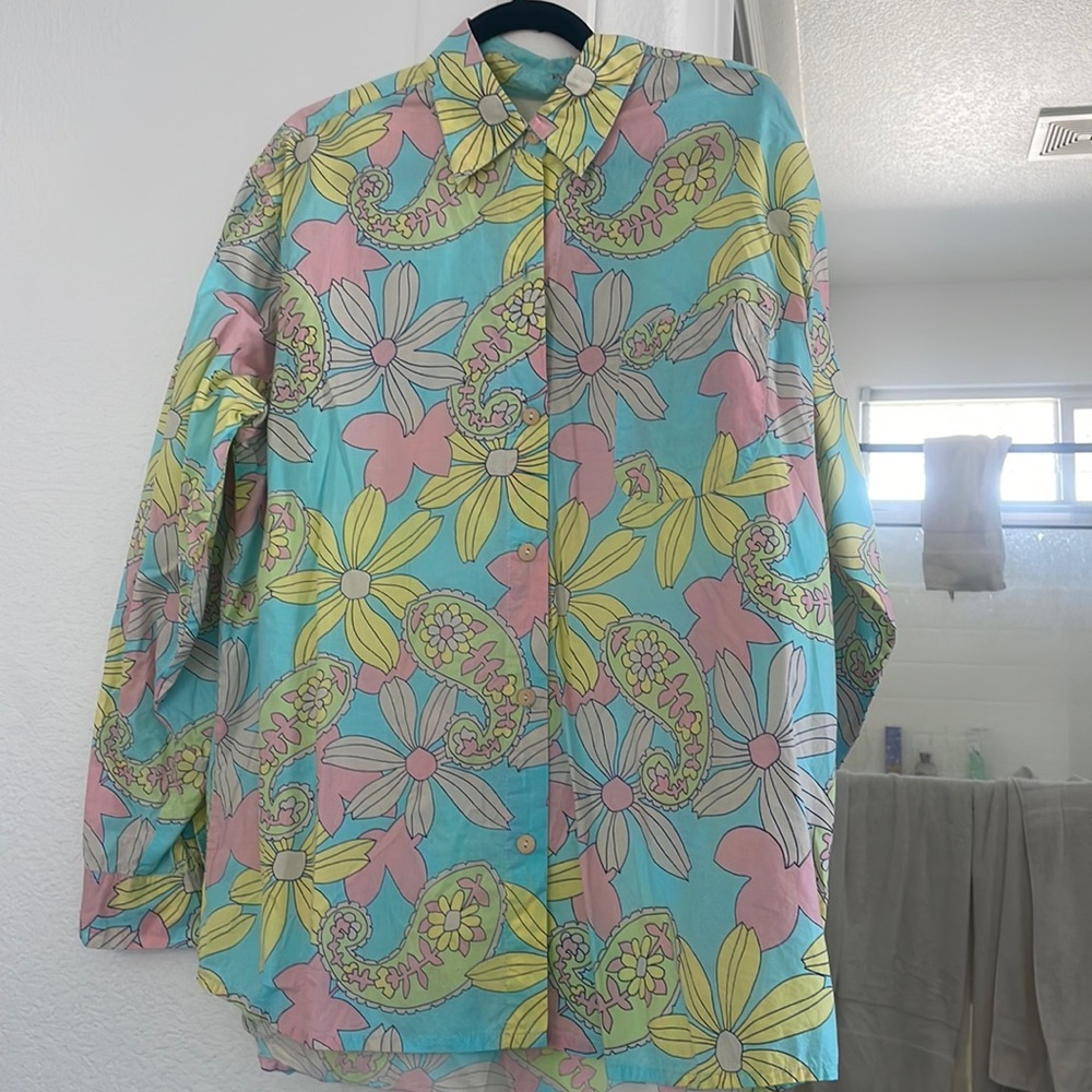 Vintage 70s Button Up